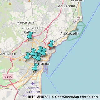 Mappa Via Grasso Finocchiaro, 95126 Catania CT, Italia (3.44364)
