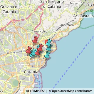 Mappa Via Grasso Finocchiaro, 95126 Catania CT, Italia (1.36077)