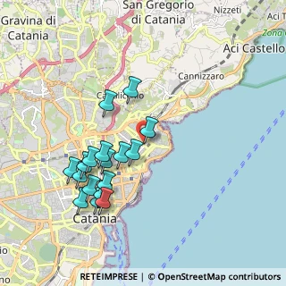 Mappa Via Grasso Finocchiaro, 95126 Catania CT, Italia (2.12941)