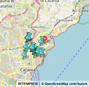 Mappa Via Grasso Finocchiaro, 95126 Catania CT, Italia (1.66214)