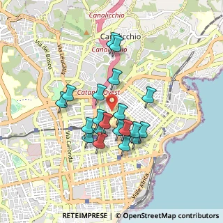 Mappa Via Carmelo Patané Romeo, 95126 Catania CT, Italia (0.808)
