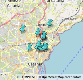 Mappa Via Carmelo Patané Romeo, 95126 Catania CT, Italia (1.04143)