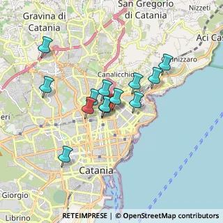 Mappa Via Carmelo Patané Romeo, 95126 Catania CT, Italia (1.58769)