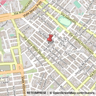 Mappa Via Petrella, 125, 95126 Catania, Catania (Sicilia)