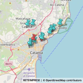 Mappa Via Cavallaro, 95126 Catania CT, Italia (2.79308)