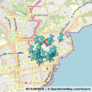 Mappa Via Petrella, 95126 Catania CT, Italia (0.699)