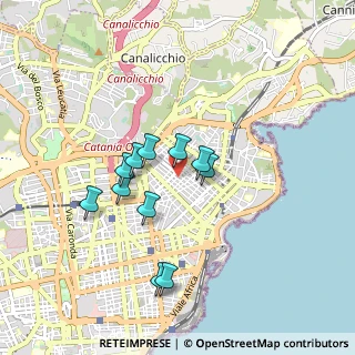 Mappa Via Petrella, 95126 Catania CT, Italia (0.83)