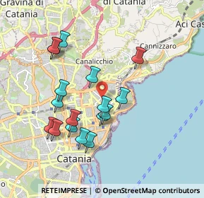 Mappa Via Petrella, 95126 Catania CT, Italia (1.97941)