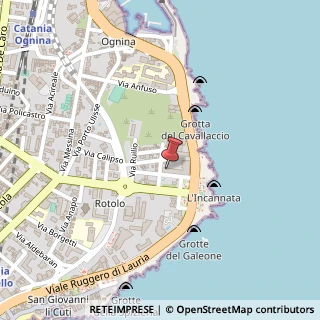 Mappa Piazza Nettuno, 16, 95126 Catania, Catania (Sicilia)