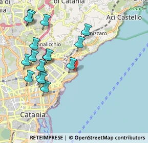 Mappa Via Scilla, 95126 Catania CT, Italia (2.37125)