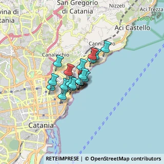 Mappa Via della Marina, 95126 Catania CT, Italia (1.0585)