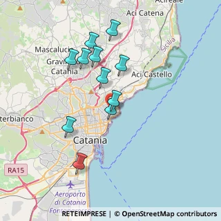 Mappa Via Lo Vecchio, 95126 Catania CT, Italia (3.82818)