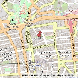 Mappa Via Fimia, 42, 95128 Catania, Catania (Sicilia)