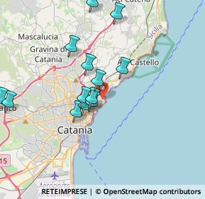 Mappa Via Ruilio, 95126 Catania CT, Italia (3.98923)