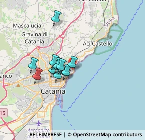 Mappa Via Ruilio, 95126 Catania CT, Italia (2.78333)
