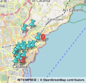 Mappa Via Ruilio, 95126 Catania CT, Italia (2.61375)