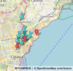 Mappa Via Ruilio, 95126 Catania CT, Italia (2.01)