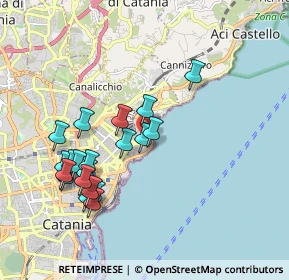 Mappa Via Ruilio, 95126 Catania CT, Italia (2.112)