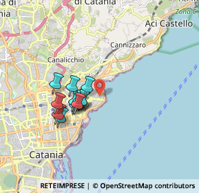 Mappa Via Ruilio, 95126 Catania CT, Italia (1.53917)