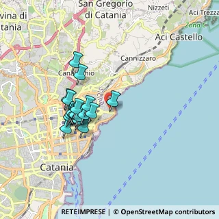 Mappa Via Ruilio, 95126 Catania CT, Italia (1.71842)