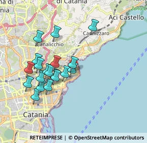 Mappa Via Calipso, 95126 Catania CT, Italia (1.93632)