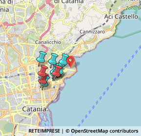 Mappa Via Calipso, 95126 Catania CT, Italia (1.50182)