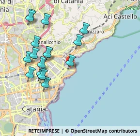Mappa Via Calipso, 95126 Catania CT, Italia (2.24375)