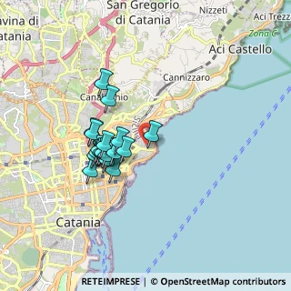 Mappa Via Calipso, 95126 Catania CT, Italia (1.64579)
