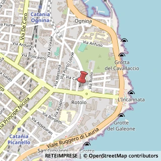 Mappa Viale Alcide de Gasperi, 241B, 95127 Catania, Catania (Sicilia)