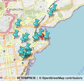 Mappa Via Calipso, 95126 Catania CT, Italia (1.049)