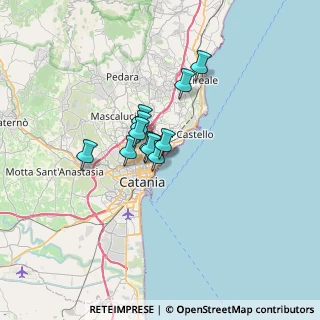 Mappa Via Calipso, 95126 Catania CT, Italia (4.43909)