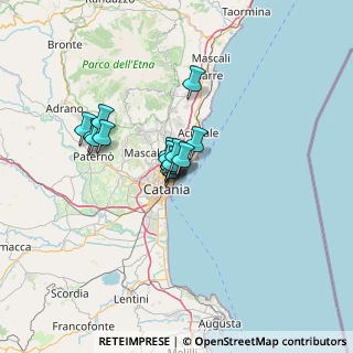 Mappa Via Calipso, 95126 Catania CT, Italia (9.29333)