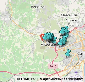 Mappa Contrada tiriti' sp 13 km 0+800 sc, 95040 Motta Sant'anastasia CT, Italia (2.98889)