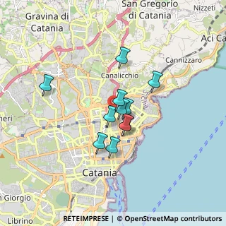 Mappa Piazza G. Lombardo Radice, 95126 Catania CT, Italia (1.33273)