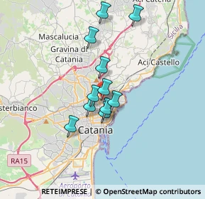 Mappa Piazza G. Lombardo Radice, 95126 Catania CT, Italia (3.49583)