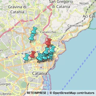Mappa Via Nicolo Giannotta, 95126 Catania CT, Italia (1.50188)