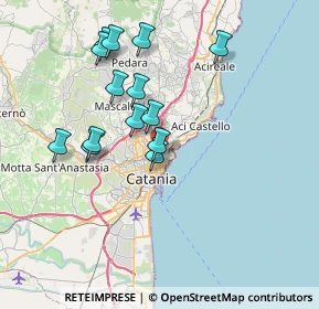 Mappa Via Nicolo Giannotta, 95126 Catania CT, Italia (7.75714)