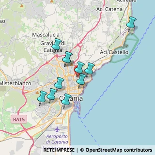 Mappa Via Nicolo Giannotta, 95126 Catania CT, Italia (3.43727)