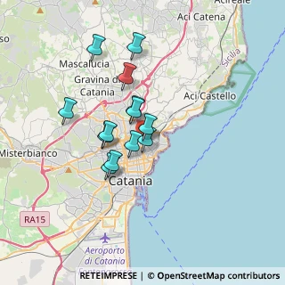 Mappa Via Nicolo Giannotta, 95126 Catania CT, Italia (3.00769)
