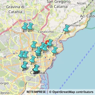 Mappa Via Duca degli Abruzzi, 95126 Catania CT, Italia (2.23053)
