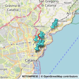 Mappa Via Duca degli Abruzzi, 95126 Catania CT, Italia (1.26333)