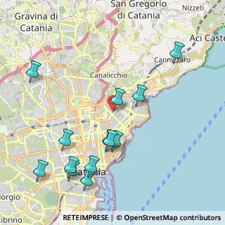 Mappa Via Duca degli Abruzzi, 95126 Catania CT, Italia (2.63538)