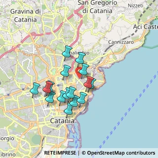 Mappa Via Duca degli Abruzzi, 95126 Catania CT, Italia (1.69438)
