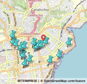 Mappa Via Duca degli Abruzzi, 95126 Catania CT, Italia (1.137)