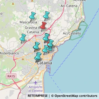 Mappa Via Duca degli Abruzzi, 95126 Catania CT, Italia (3.11538)