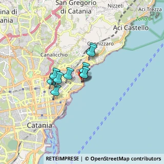 Mappa Via Ciompi, 95126 Catania CT, Italia (1.19455)