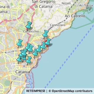 Mappa Via Ciompi, 95126 Catania CT, Italia (2.19688)