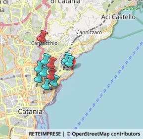 Mappa Viale Alagona Artale, 95126 Catania CT, Italia (1.60769)