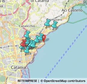 Mappa Viale Alagona Artale, 95126 Catania CT, Italia (1.63846)
