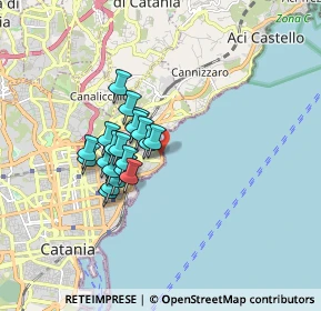 Mappa Viale Alagona Artale, 95126 Catania CT, Italia (1.4225)